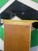 Timber Glass Display Wall Cabinet