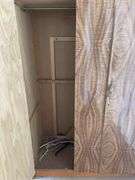 2x Wardrobe Units and Glass Top Table