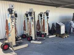 Endurequip NHP660 6 Post Heavy Vehicle Hoist, Transformer & Jacks