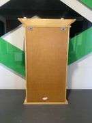 Timber Glass Display Wall Cabinet