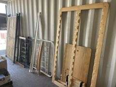 4x Bed Frames inc Single & Double