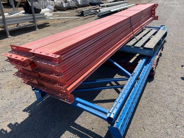 16x 3.8m Pallet Racking Beams and 2x 3.53m Uprights - TVAA Pty Ltd T/A ...