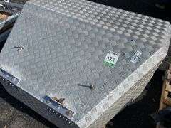 Aluminium Storage Box - off camper trailer