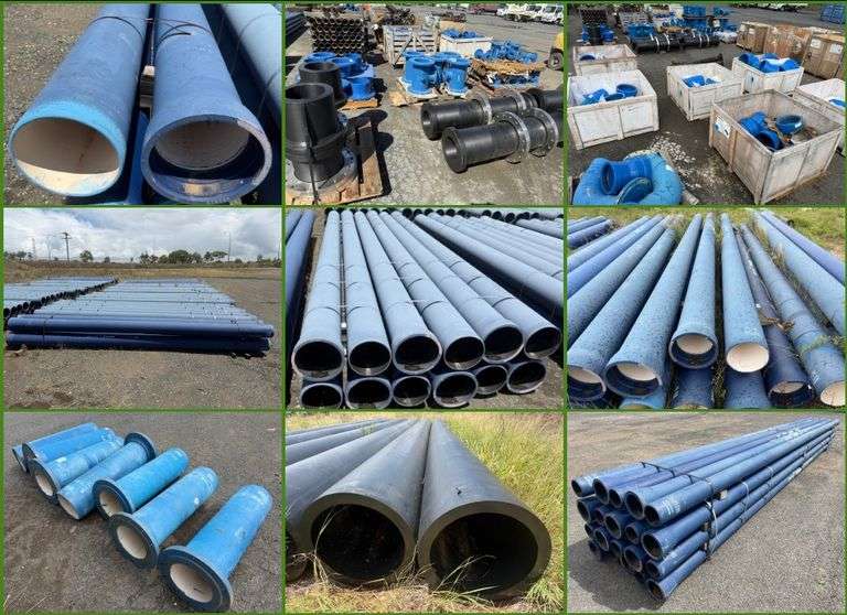 End Of Contract - Unused Water Pipe & Fittings ONLINE Auction