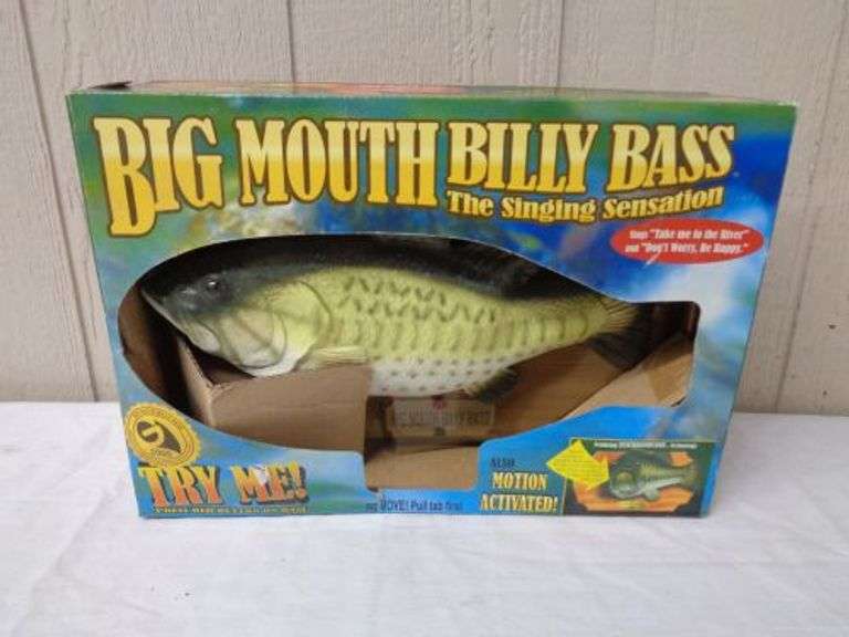 Big Mouth Billy Bass Motion-Activated Singing France