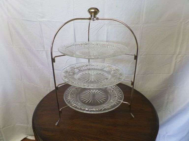 Beatiful Godinger Dublin 3 Tier Serving Rack (R1) Texas Online