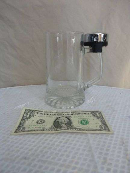 FROSTED BEER MUG WITH WIFE BRING ME MORE BEER BELL