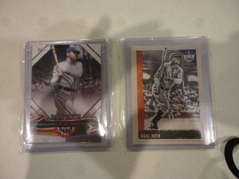 SET OF 2 2022 BABE RUTH CARDS - Texas Online Auction House