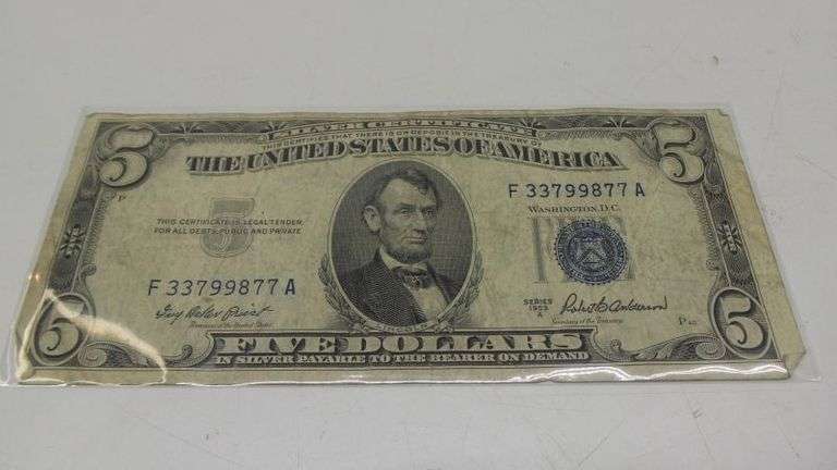 1953 $5 Silver Certificate!! (DC)