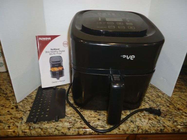 Cash Only.  NuWave 6 quart air fryer.  (K)