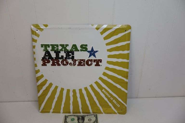 Texas Ale Project Metal Sign! (3A)