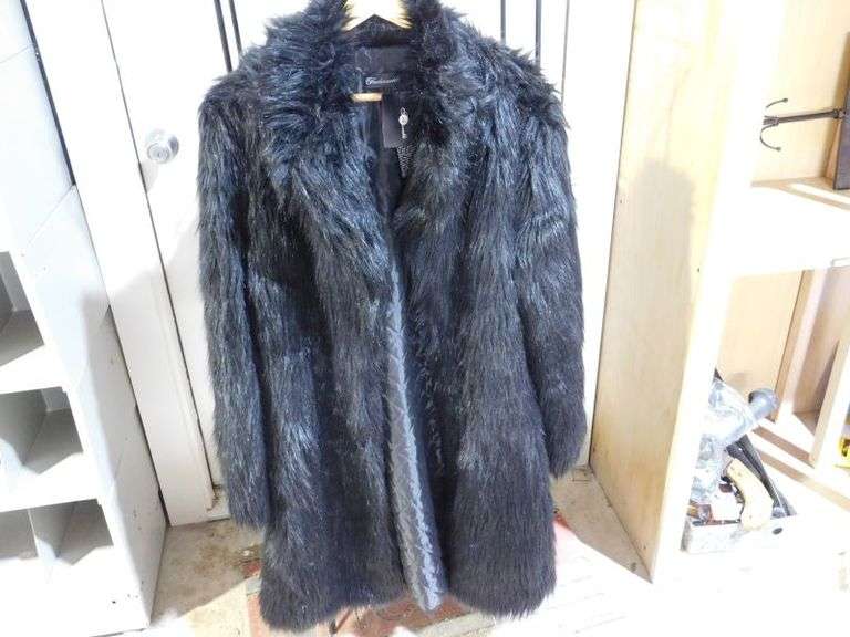 Faux Fur Jacket--Very Nice