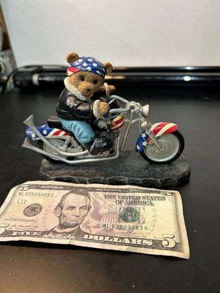 BORN TO RIDE COLLECTION BEAR TO BE WILD 8037D