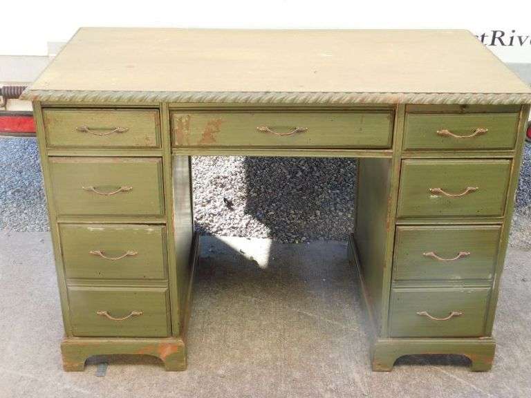 Vintage Wood Desk