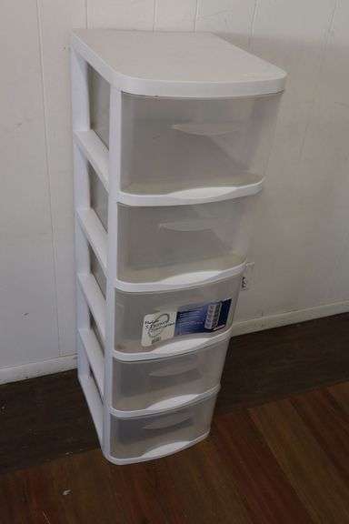 5-Drawer Tower Storage Cart! (RD)