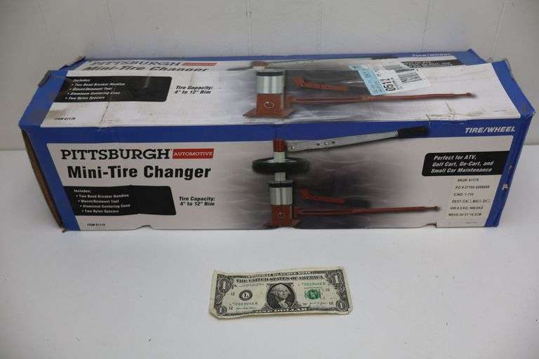 NEW Pittsburgh Min-Tire Changer Set! (1B)