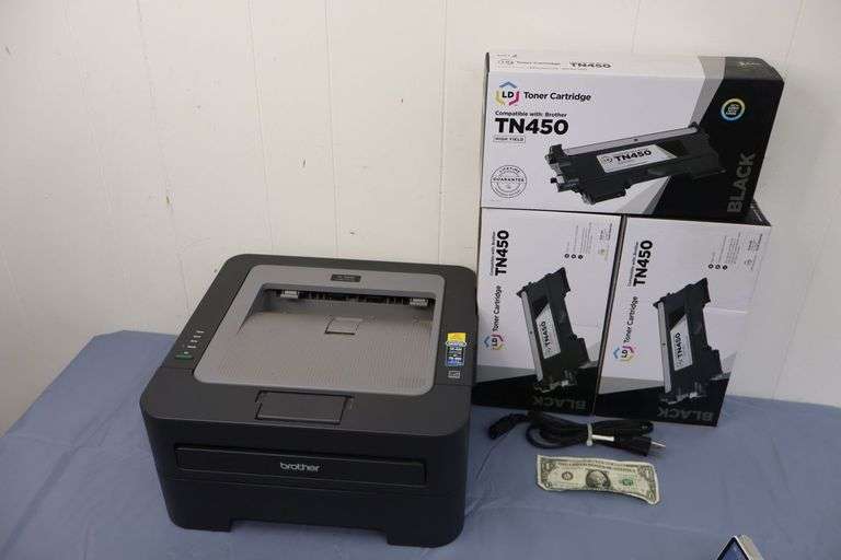 Brother HL-2240 WiFi Laser Printer &amp; THREE New Boxes of Toner! (6C ...