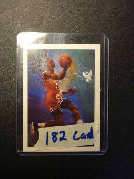 CARD MICHAEL JORDAN CHICAGO BULLS NBA HOOPS Texas Online Auction House