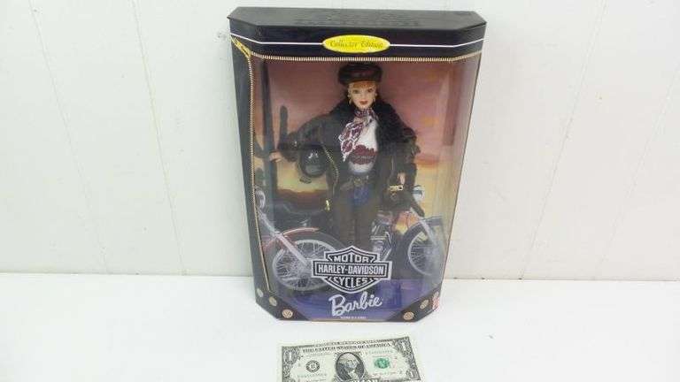 Barbie Collector Edition Harley Davidson Barbie Doll!! (4B)