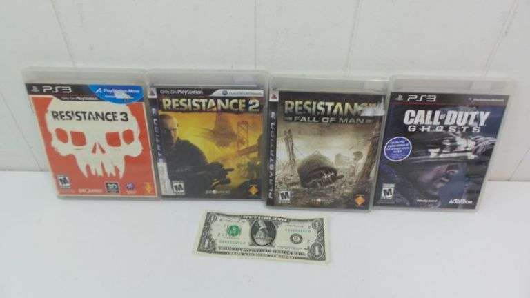 Lot of 4 PlayStation 3 Games! (7B)