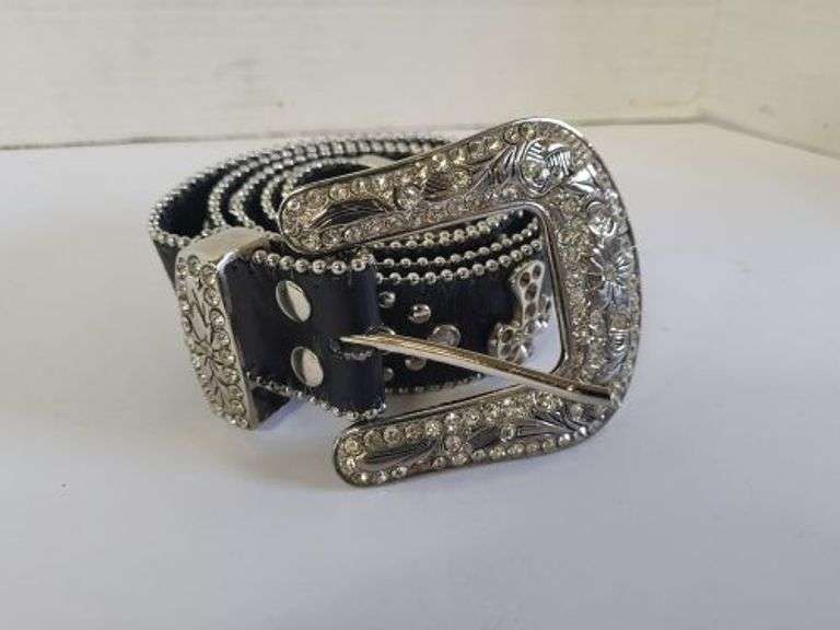 Nice Studded Belt. ~ cash only~.  (5A)
