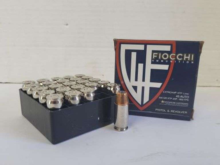 Fiocchi 45 ACO Ammo – 25 Rounds 230 grain.  ~ cash only~.