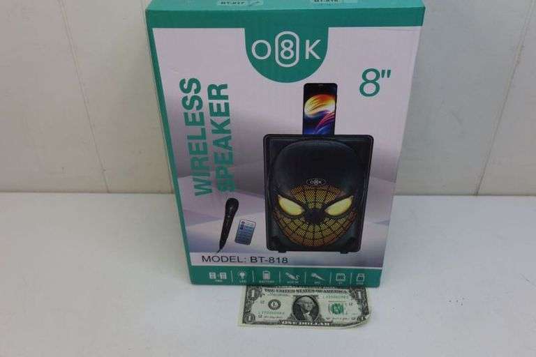 NEW Bluetooth Wireless Speaker w/Microphone & Remote! (T1)