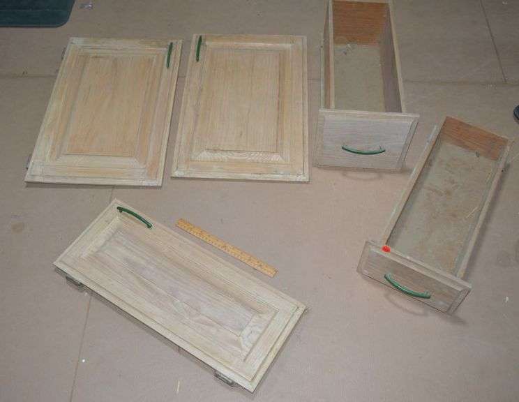 WOODEN DRAWERS & CABINET DOORS