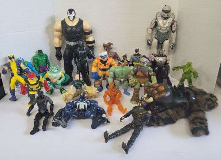 Action Figures.  ~ cash only~. (3B)