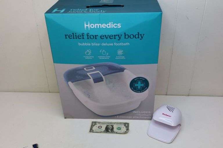 NEW HoMedics Deluxe Footbath! (T1)