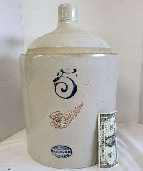 Vintage 5 Gallon  REDWING Jug. ~ cash only~. (4C)