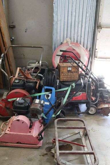 LARGE Lot of Non-Working Tools, Multiple Generators & MORE! For repair, parts, scrap, etc! (BW)
