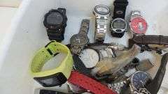 Lot of Assorted Watches! Relic, Casio, Timex, Fossil, Etc! Most need batteries. (2E)
