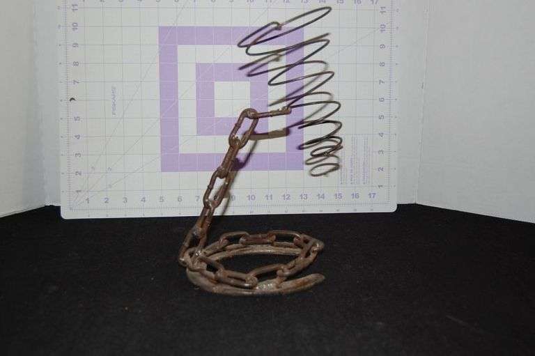*Super Cool* Country Single Bottle Wine Holder with Horseshoe and Chain