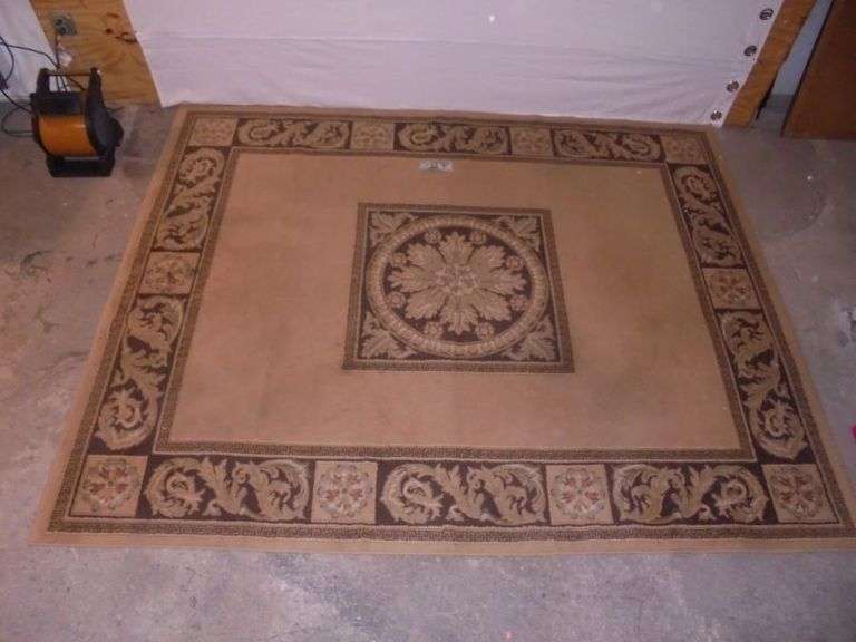 Large Rug.  Needs Cleaning.  114 x 90