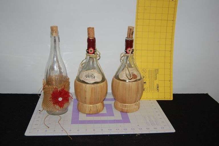 Old Rum Bottles