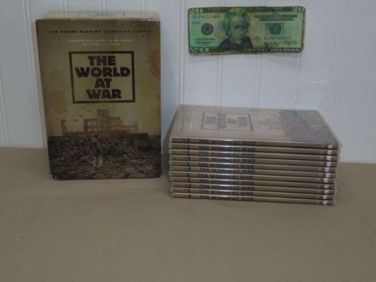 " The World At War " DVD Set Texas Online Auction House