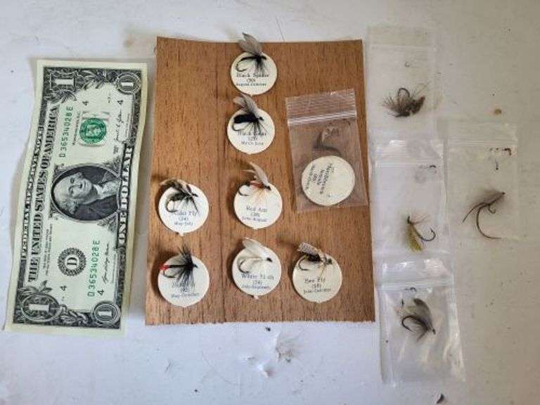 Insect Hooks. ~ cash only ~ . (4A) - Texas Online Auction House