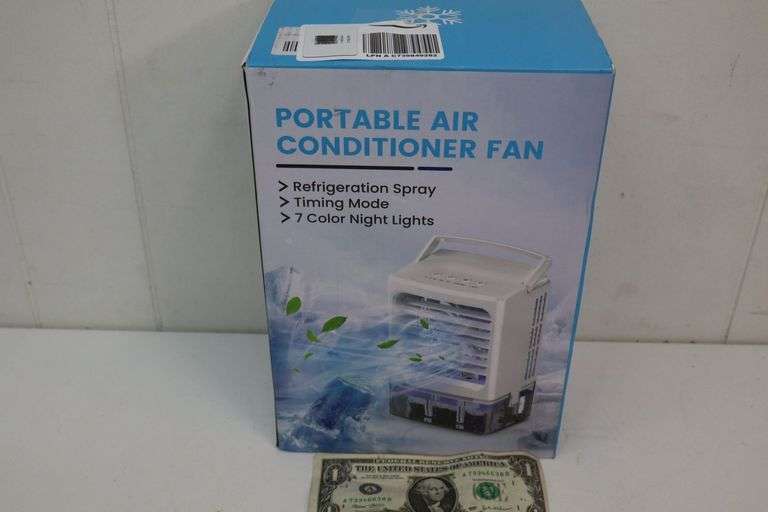 Portable 7-Color LED Personal Air Cooler! (T1)