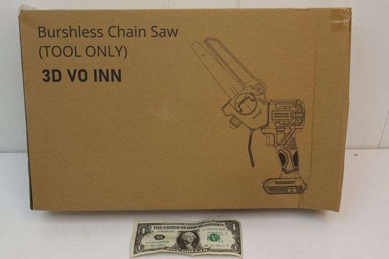 Portable Cordless 20V Mini Chainsaw! Tool Only. Works w/DeWalt Batteries! (T1)