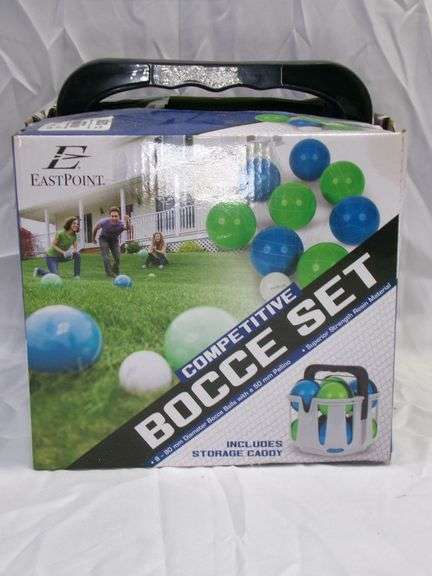 New in box competitive Bocce set