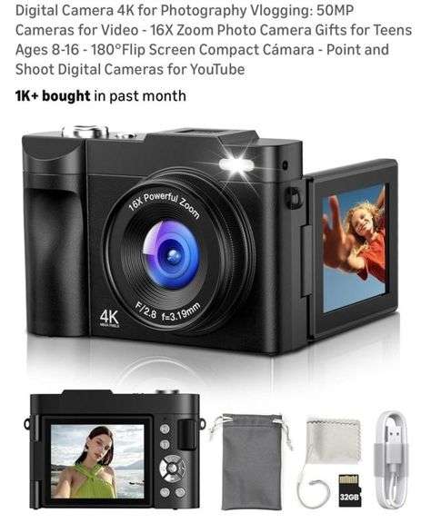 NEW 4K Digital Camera! (2C)