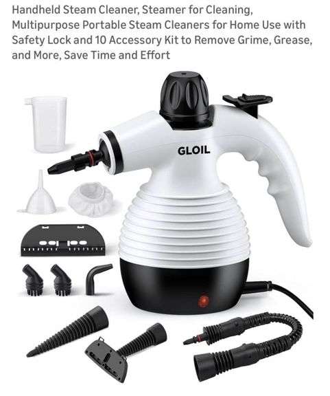 NEW Handheld Steam Cleaner Kit! (2B)