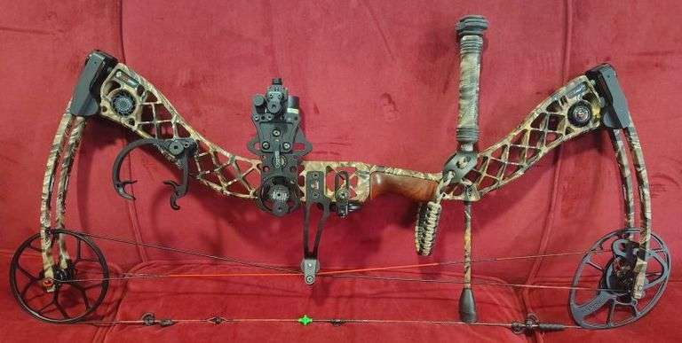Believed to be Mathews CREED ZXT compound bow. - Texas Online Auction House