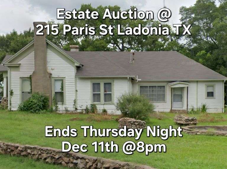 Estate Auction - Ladonia, TX