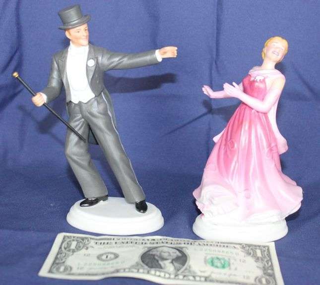 CASH ONLY Vintage Avon Man and Woman Ballroom Dancing  (L1-2)