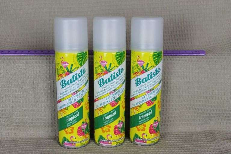CASH ONLY Three New Cans of Batiste Dry Shampoo (L2-3)