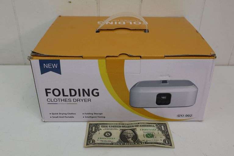 NEW Folding Clothes Dryer! (1B)