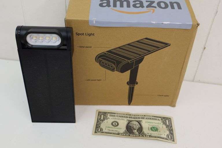 NEW Solar Spotlight 4-PACK! (1C)