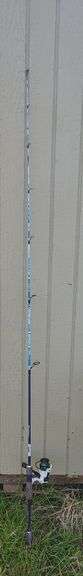 KRAZY ProFISHiency fishing rod with Pflueger Monarch reel